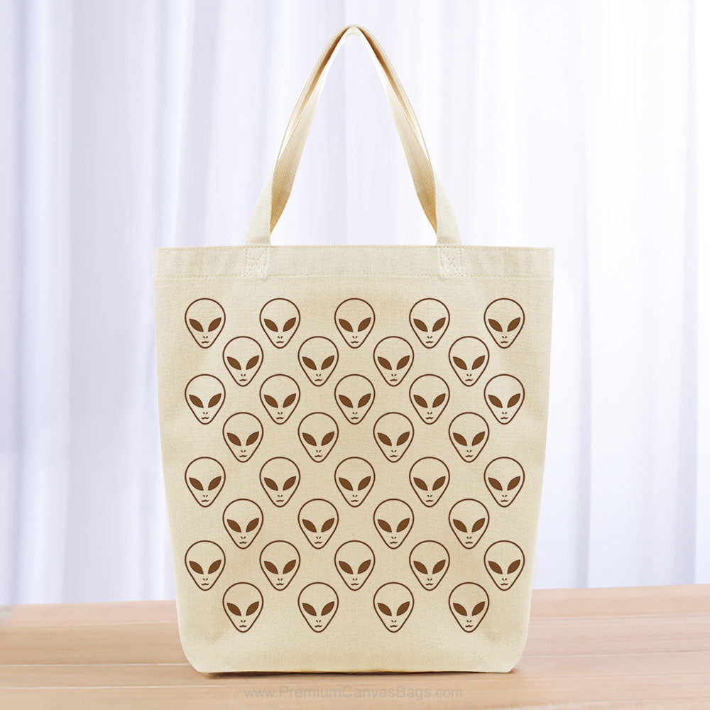 Alien Tote Bag - Brown