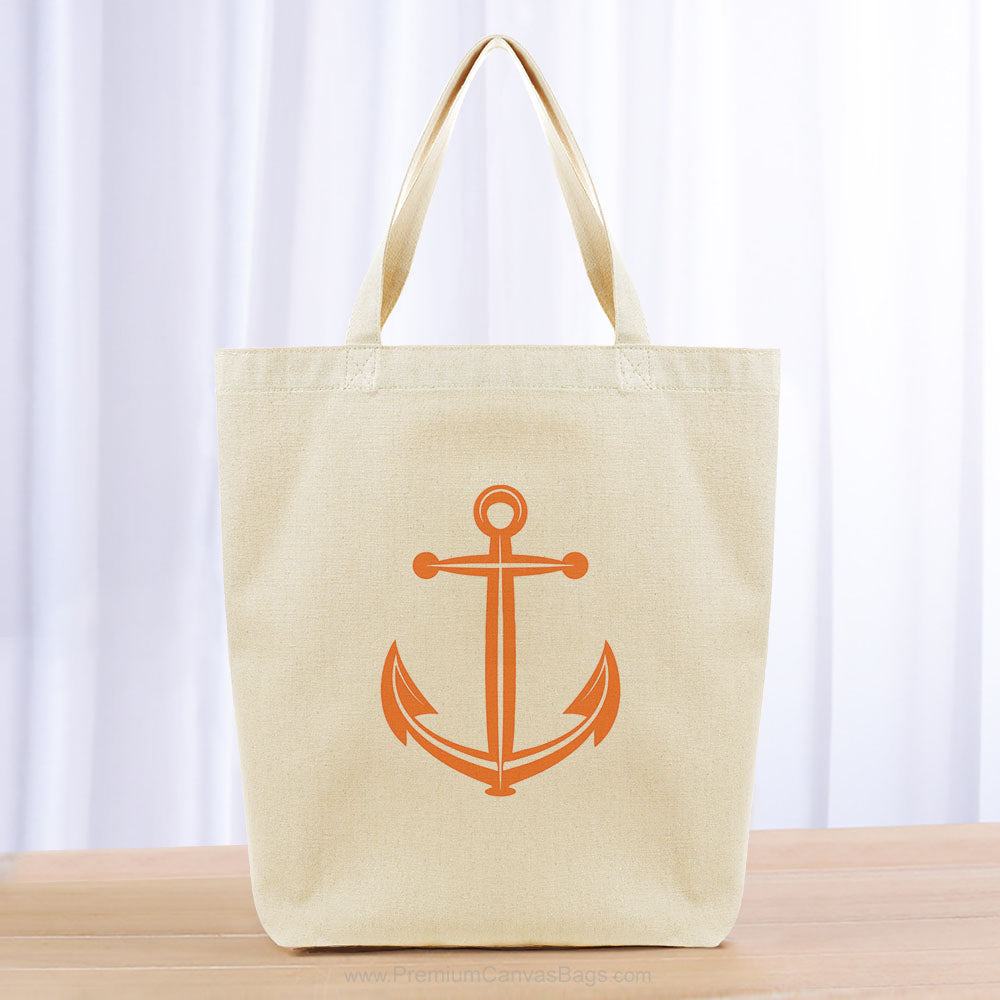 Anchor Tote Bag - orange