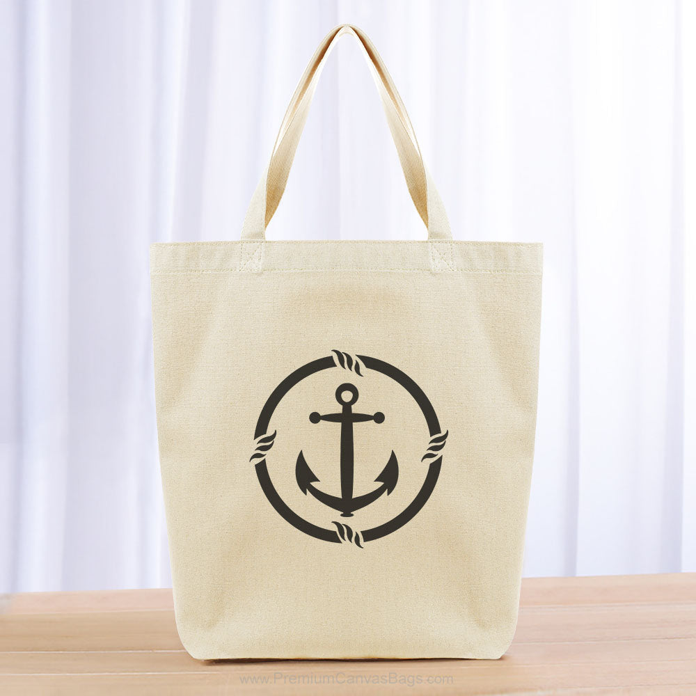 Anchor Tote Bag - black