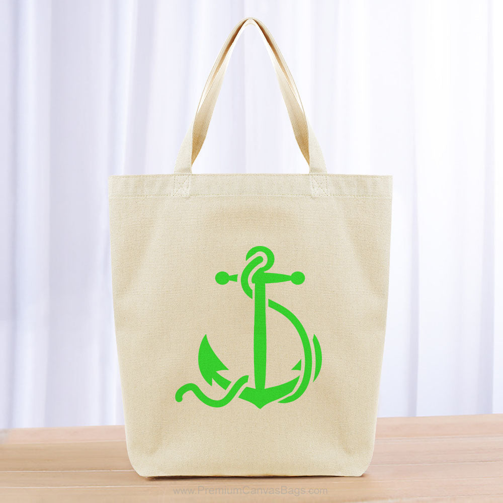 Anchor Tote Bag - green
