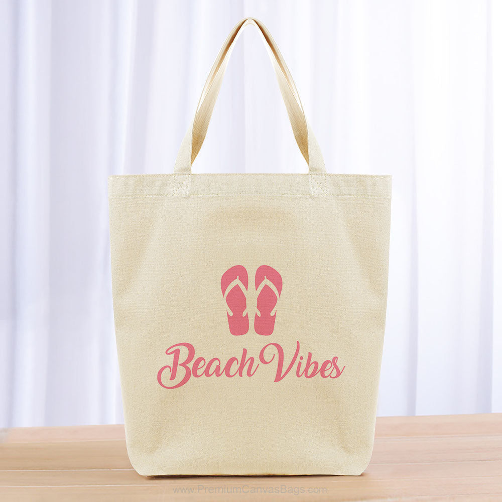 Sandles Beach Vibes Tote Bag - pink