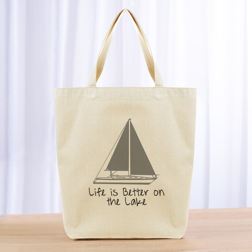 Beach Bum Tote Bag - black gray
