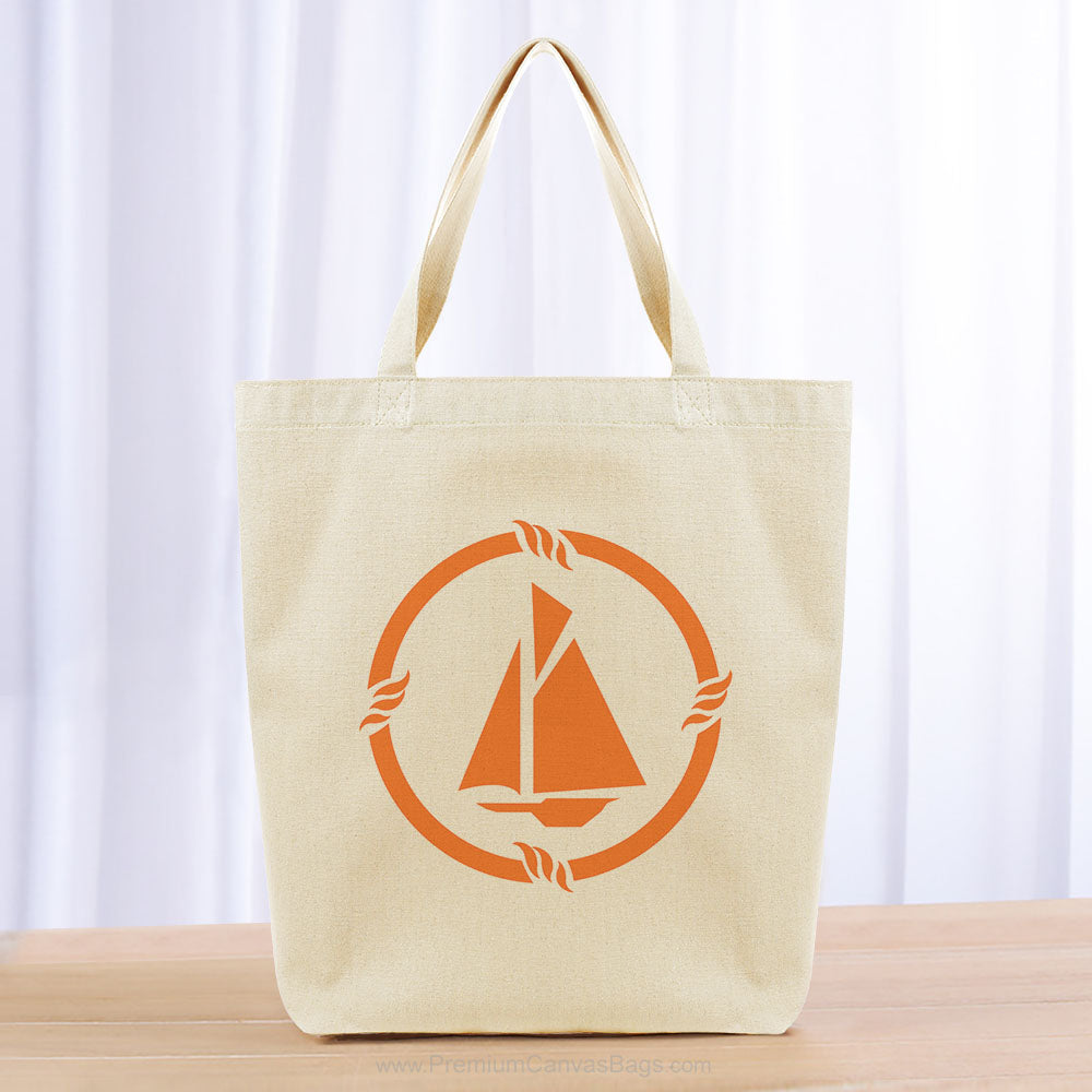 Sailing Tote Bag - orange