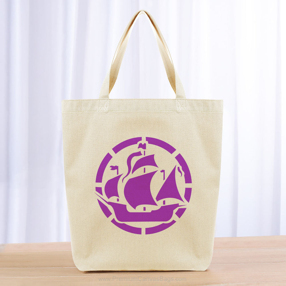 Sailing Tote Bag - purple