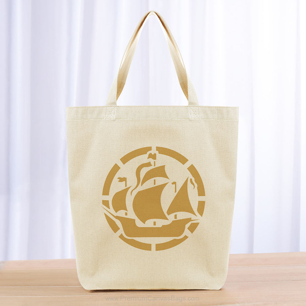 Sailing Tote Bag - yellow orange