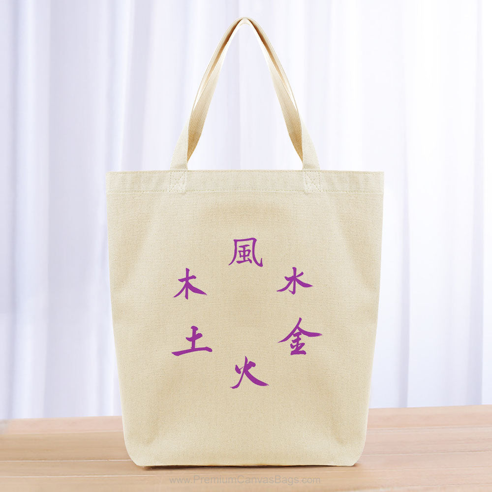 All Elements Tote Bag - purple