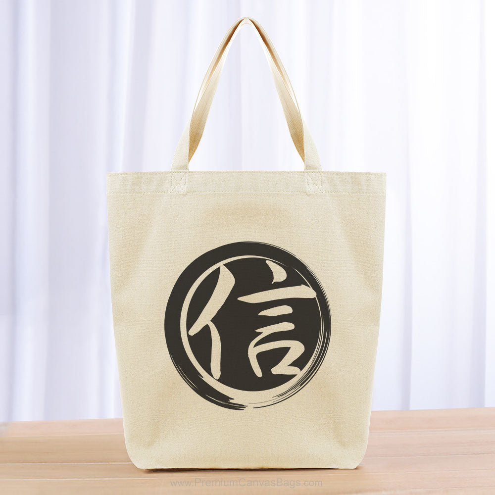 Believe Tote Bag - black
