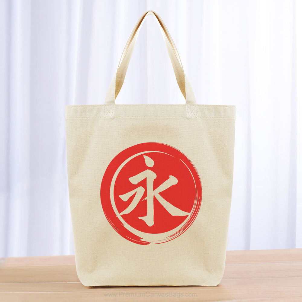 Eternity Tote Bag - red
