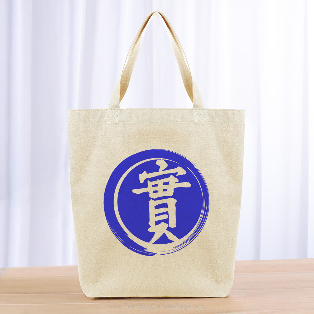 Honesty Tote Bag - blue