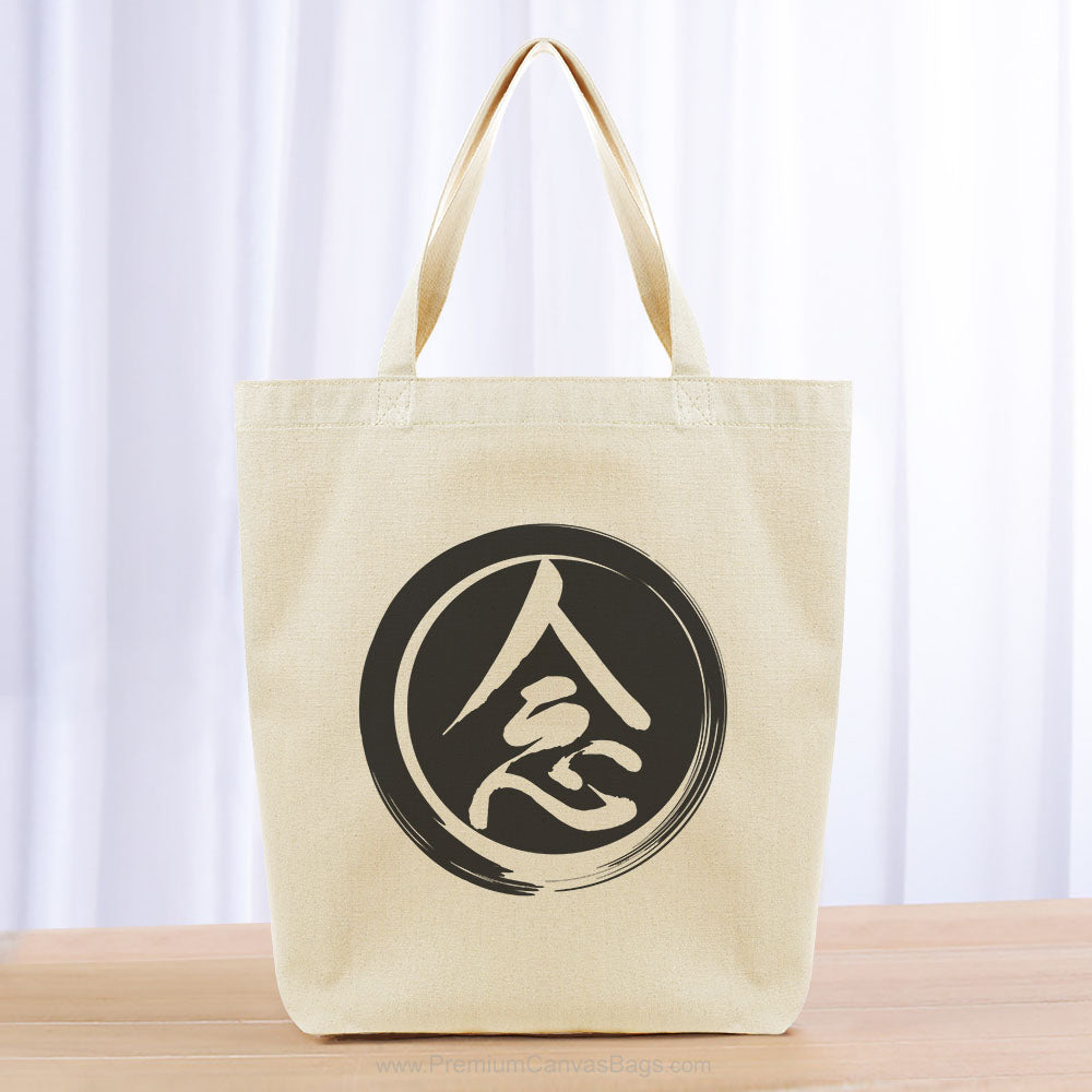 Mindfulness Tote Bag - black