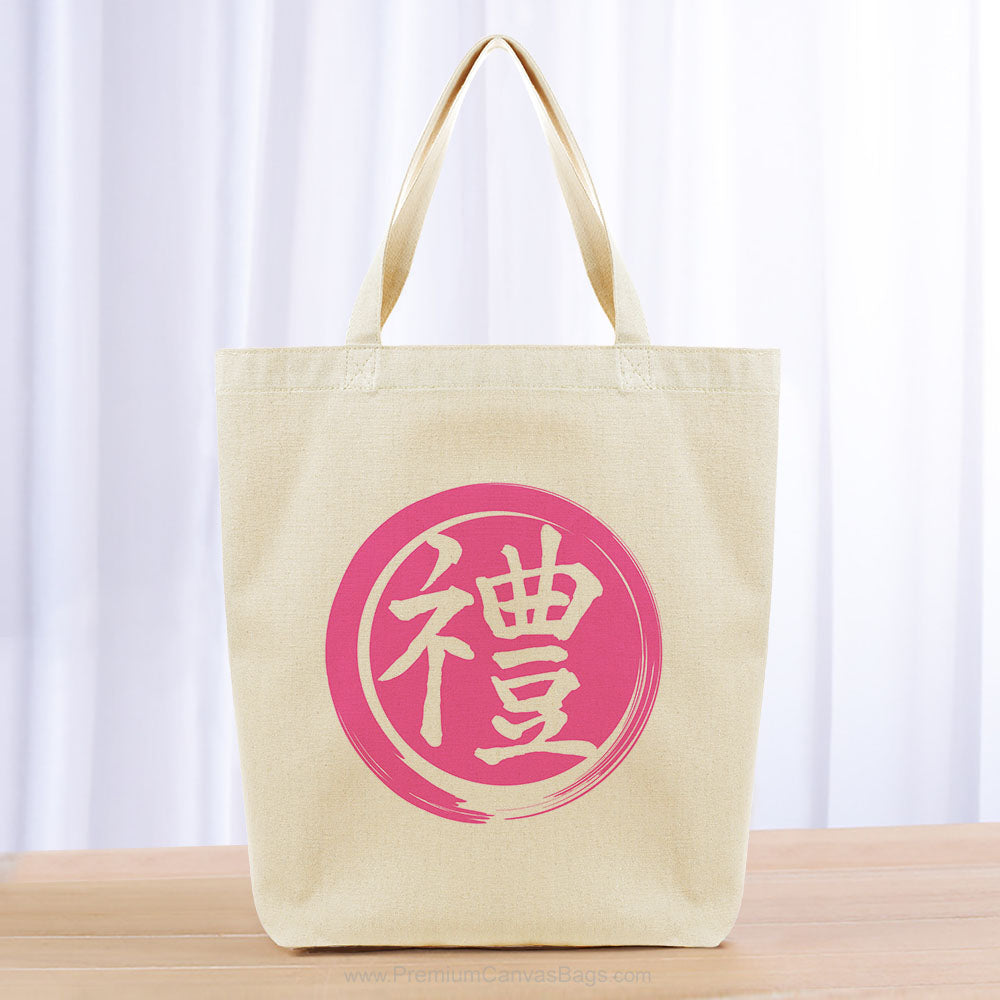 Prosperity Tote Bag - hot pink
