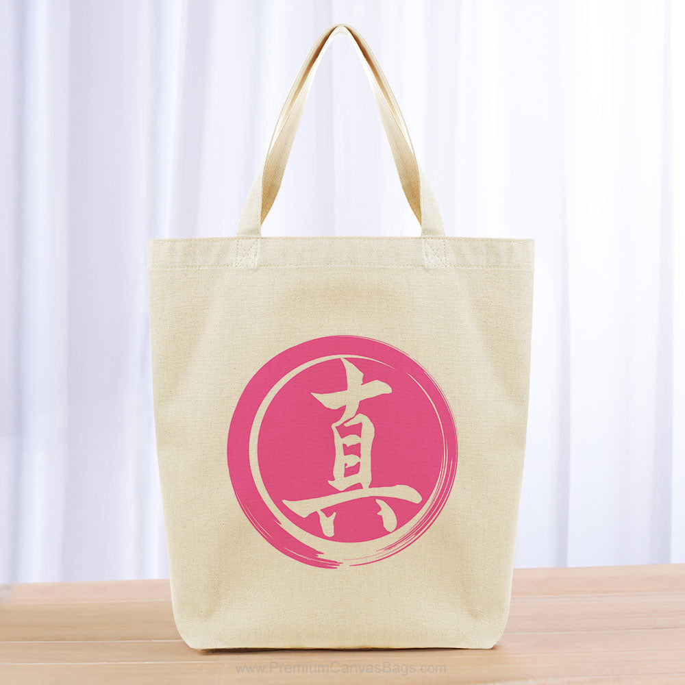 Truth Tote Bag - hot pink