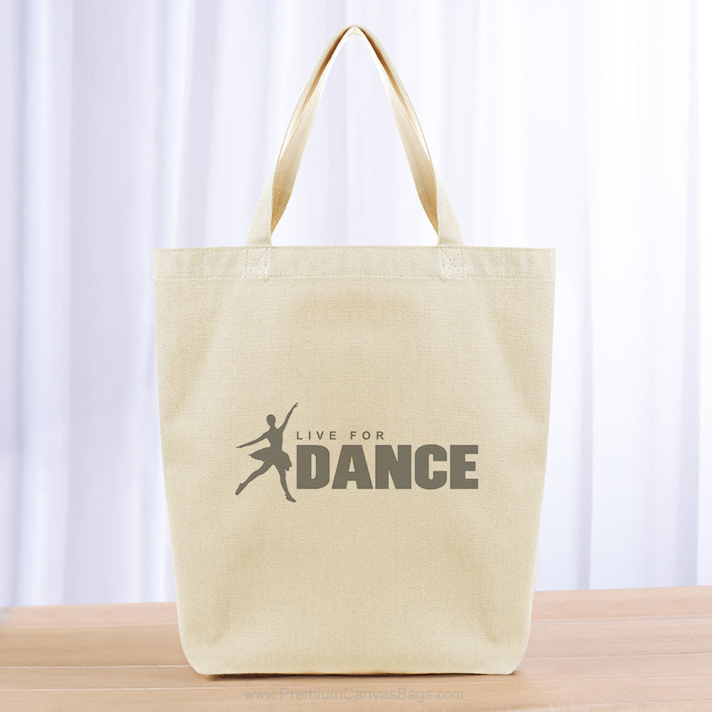 Live for Dance Tote Bag - gray