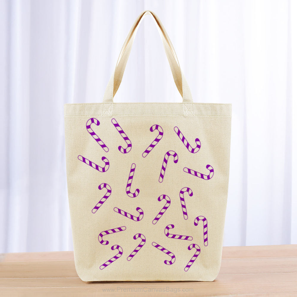 Christmas Tote Bag - purple