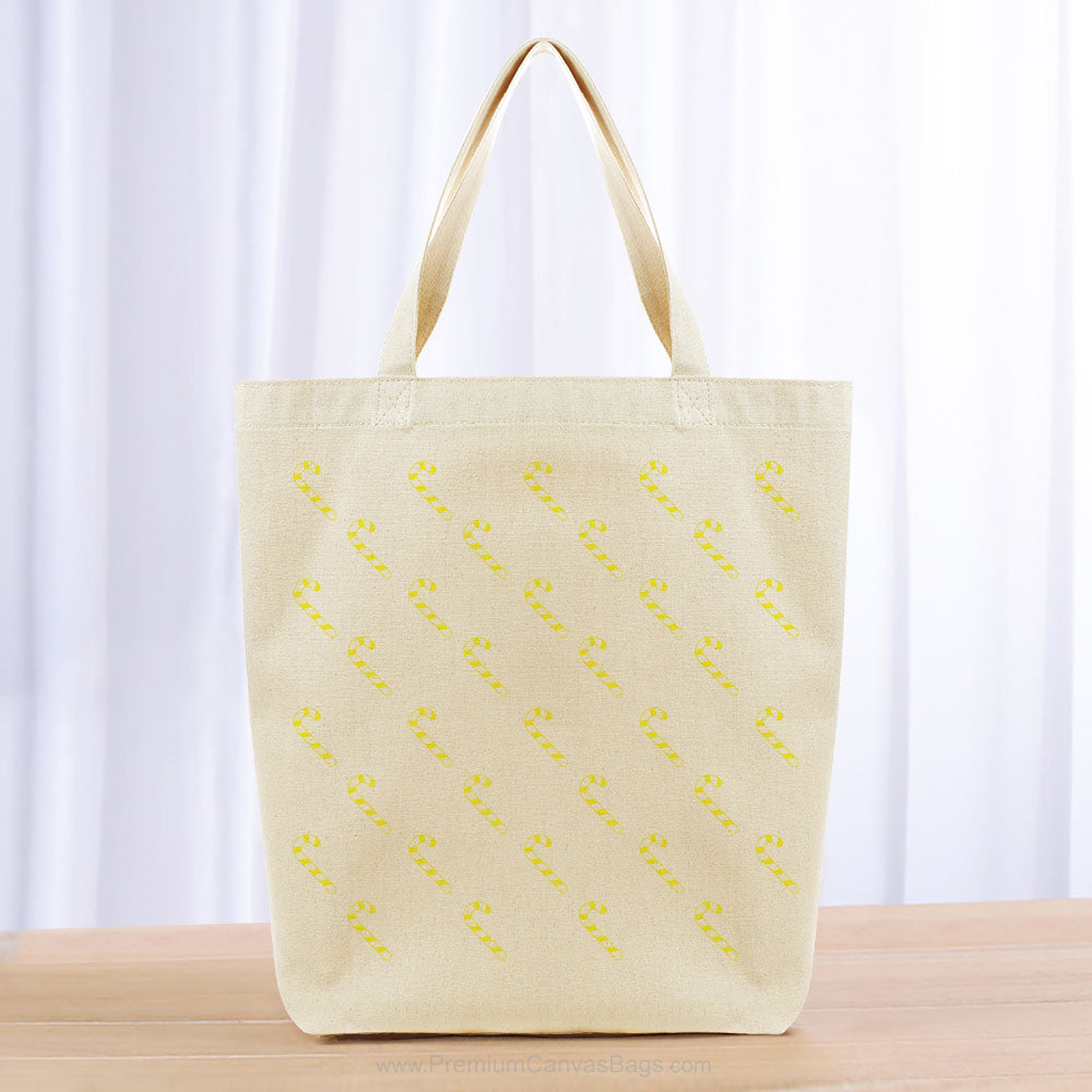 Christmas Tote Bag - yellow
