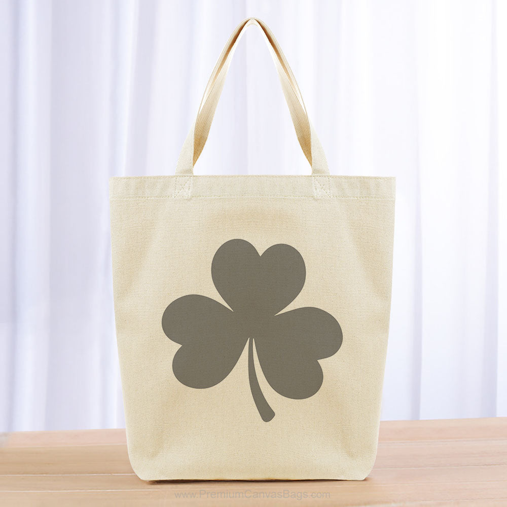 St. Patrick Tote Bag - gray