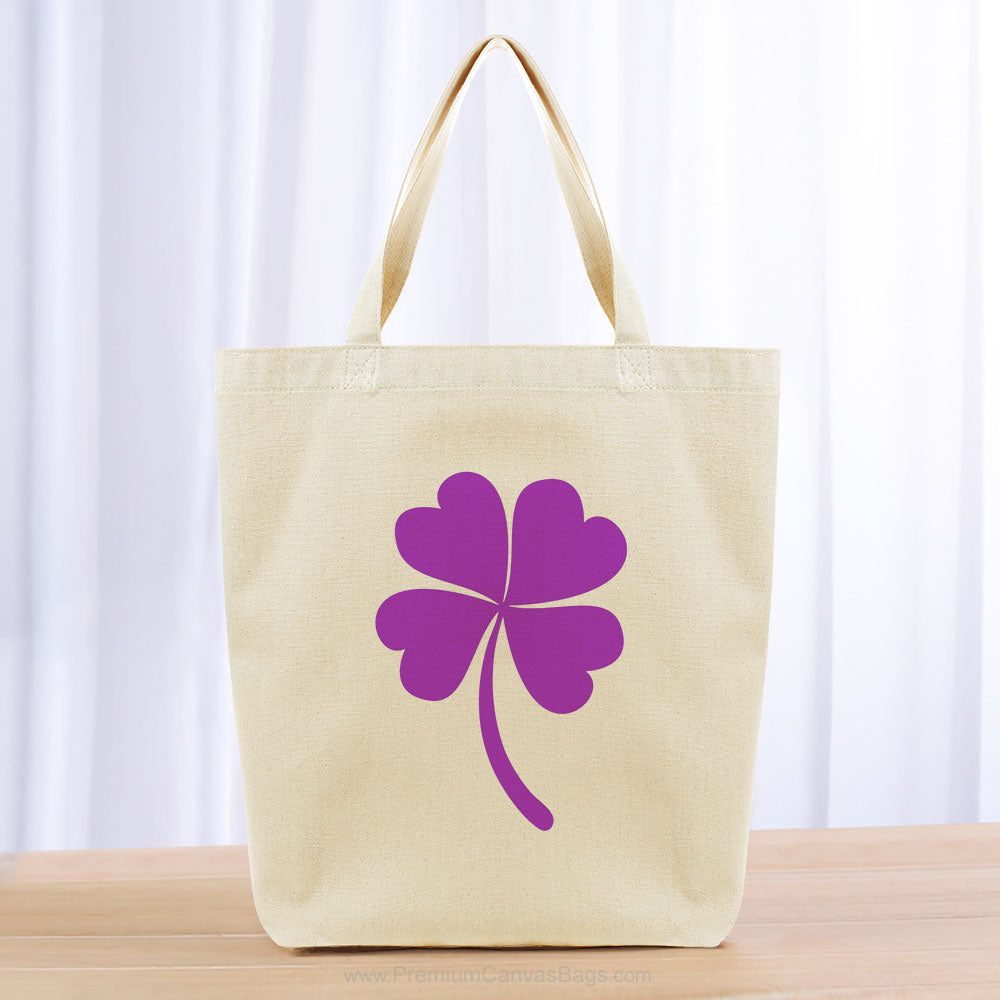 St. Patrick Tote Bag - purple