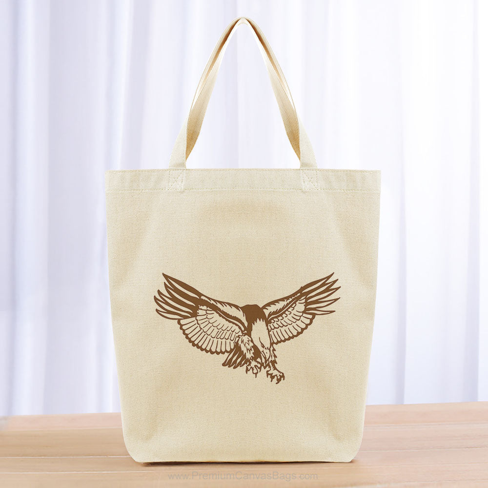 Eagle Tote Bag - Brown