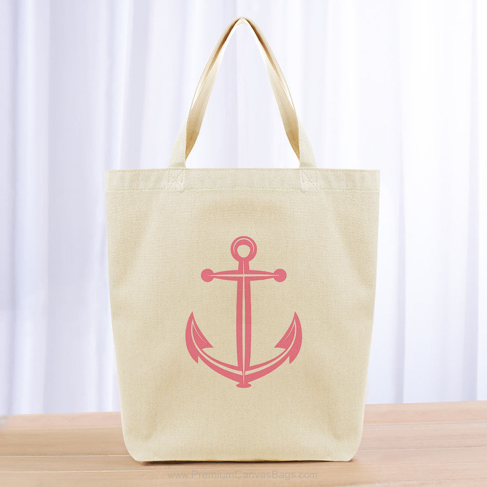 Anchor Tote Bag - pink
