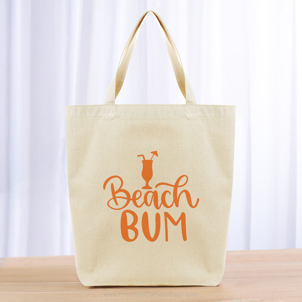 Beach Bum Tote Bag - orange