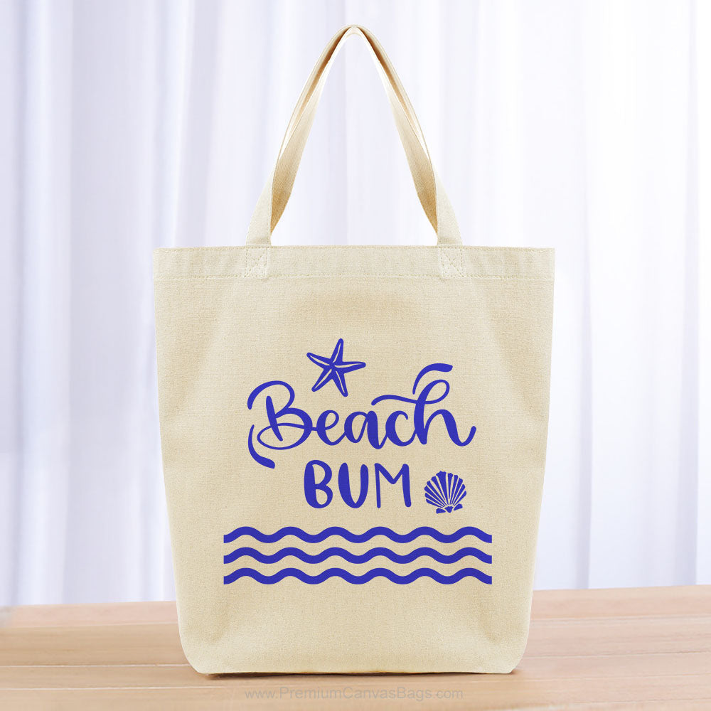 Beach Bum Tote Bag - blue