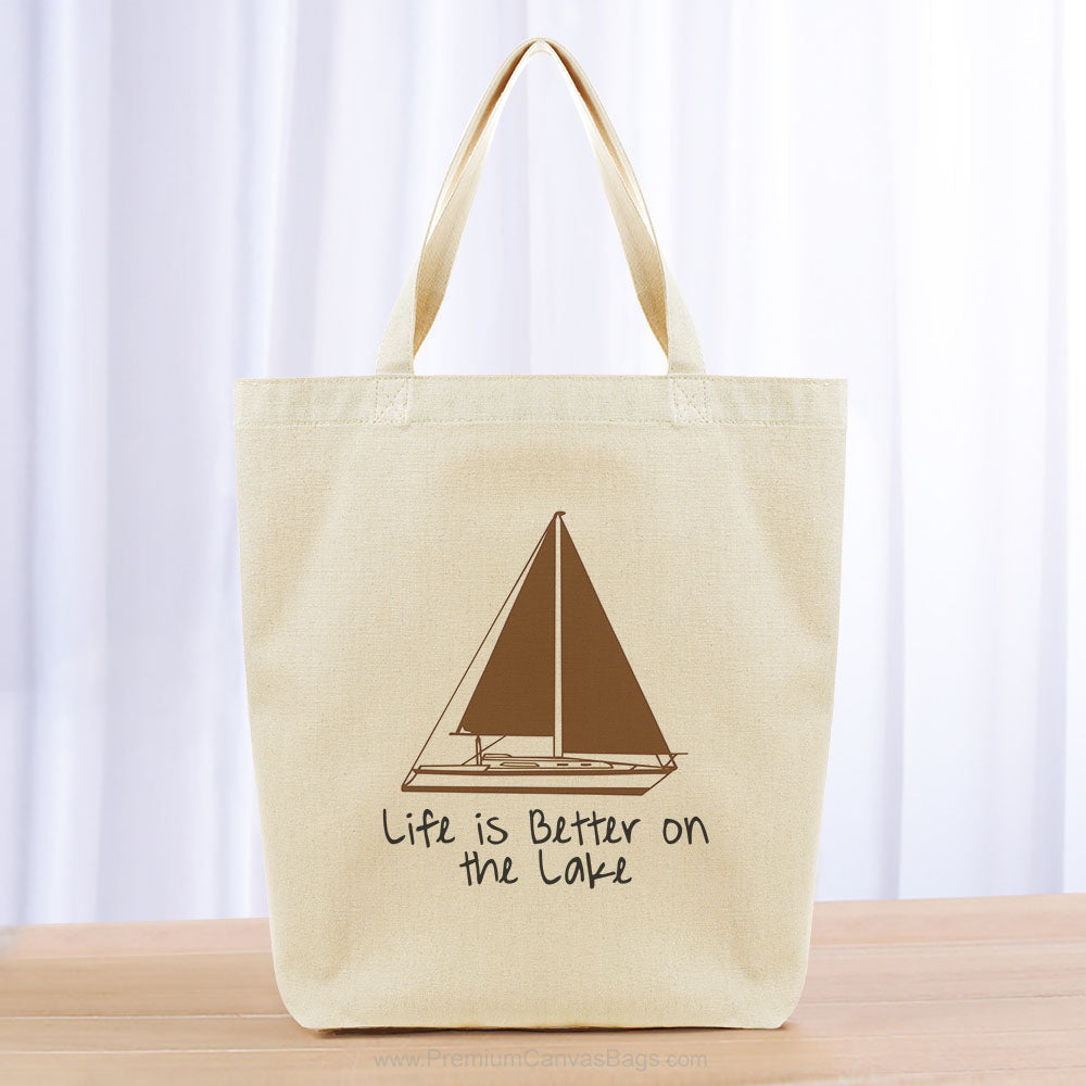 Beach Bum Tote Bag - black brown
