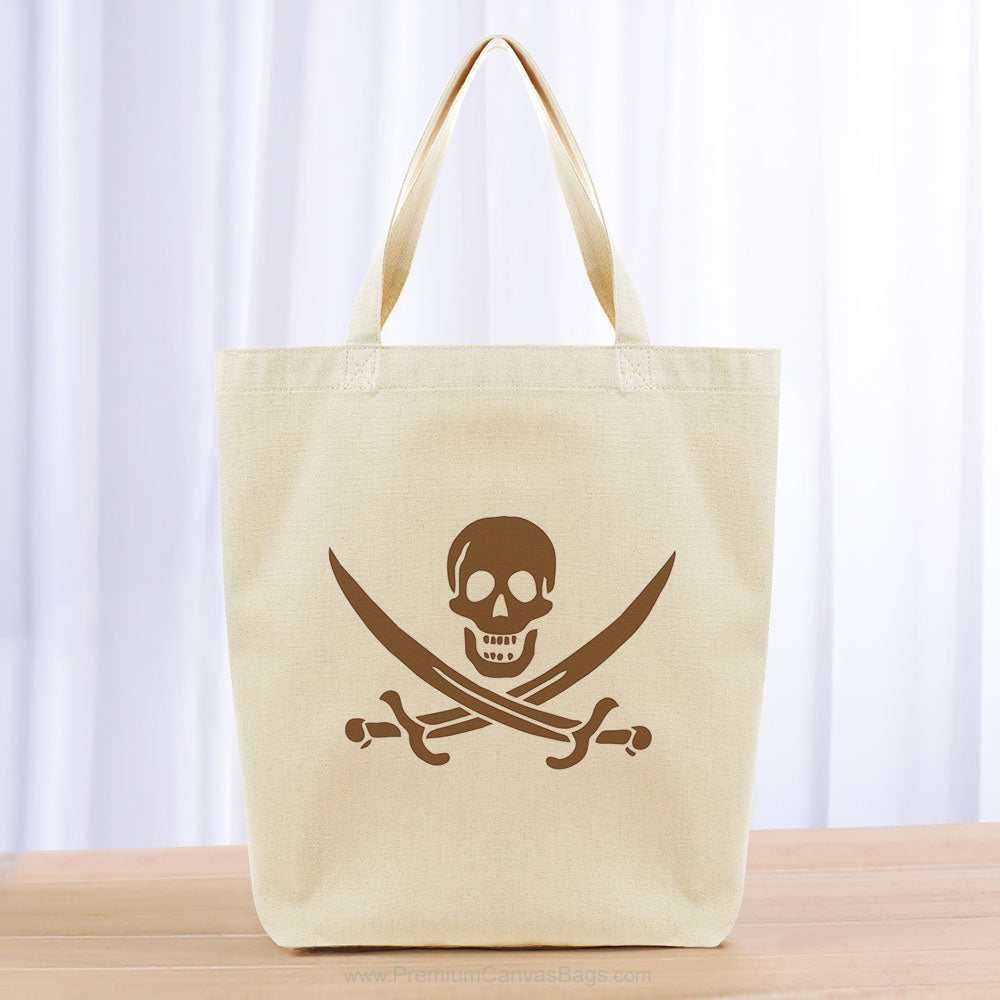 Pirate Tote Bag - brown