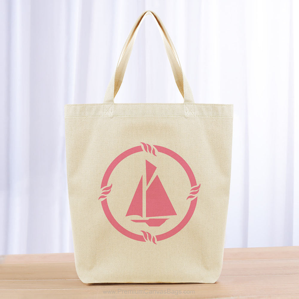 Sailing Tote Bag - pink