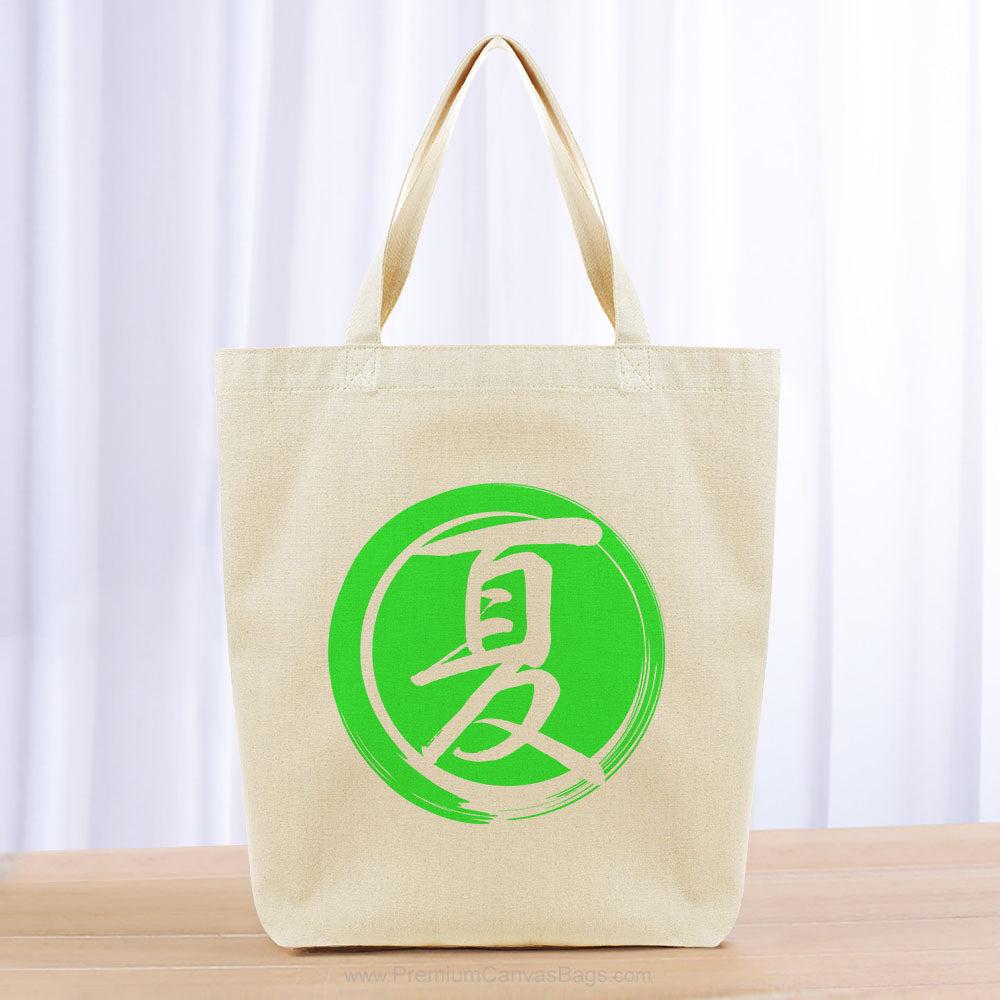 Summer Tote Bag - green