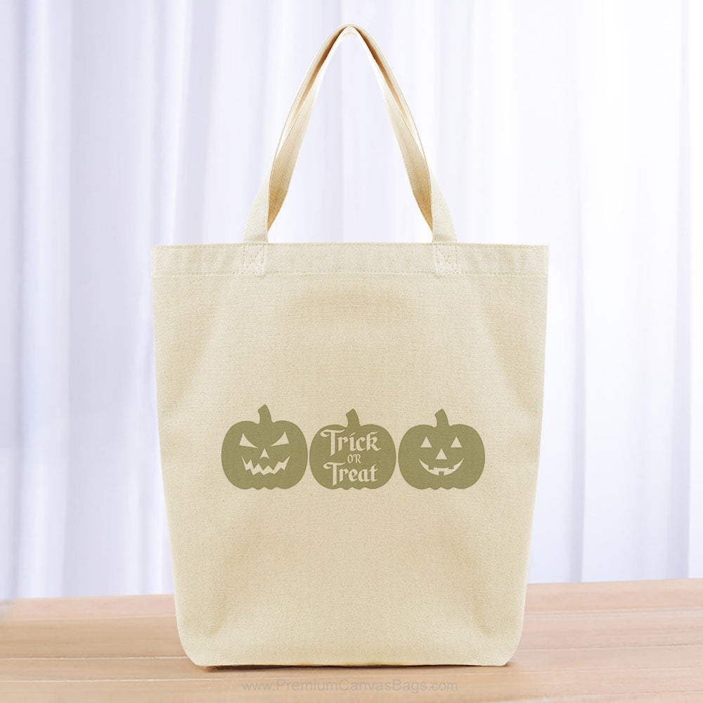 Halloween Tote Bag - khaki