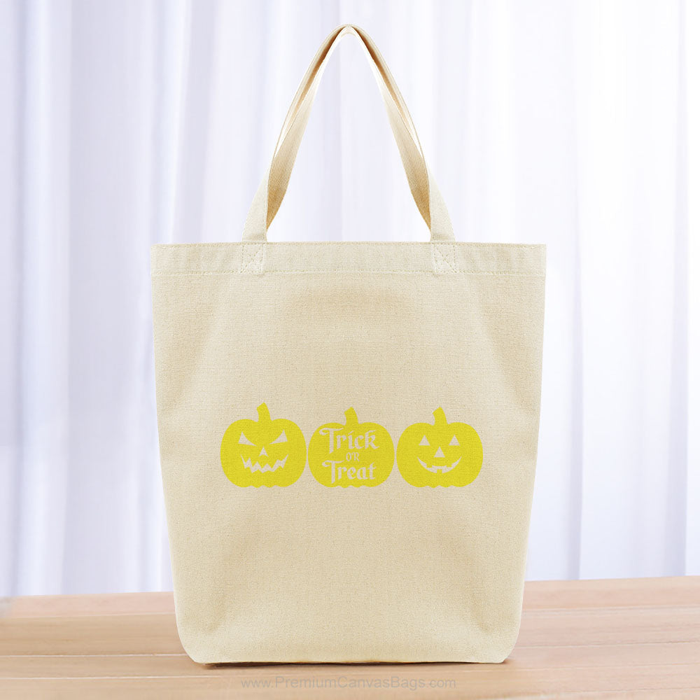 Halloween Tote Bag - yellow