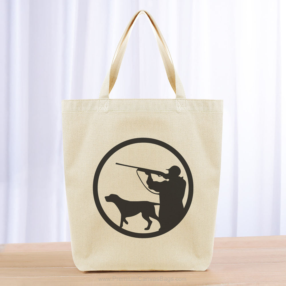 Hunting Tote Bag - black