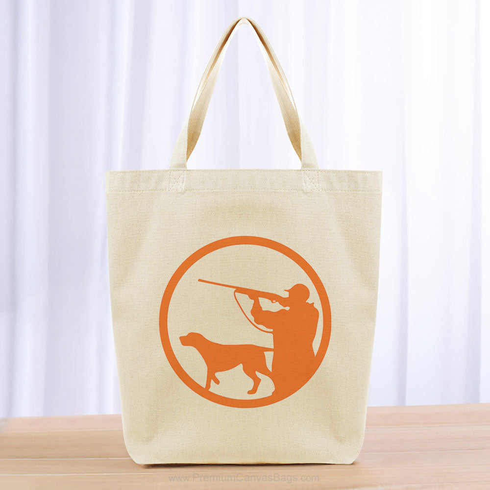 Hunting Tote Bag - orange