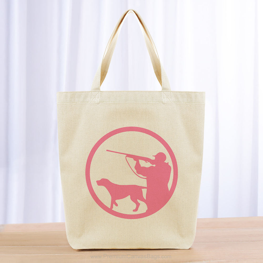 Hunting Tote Bag - pink