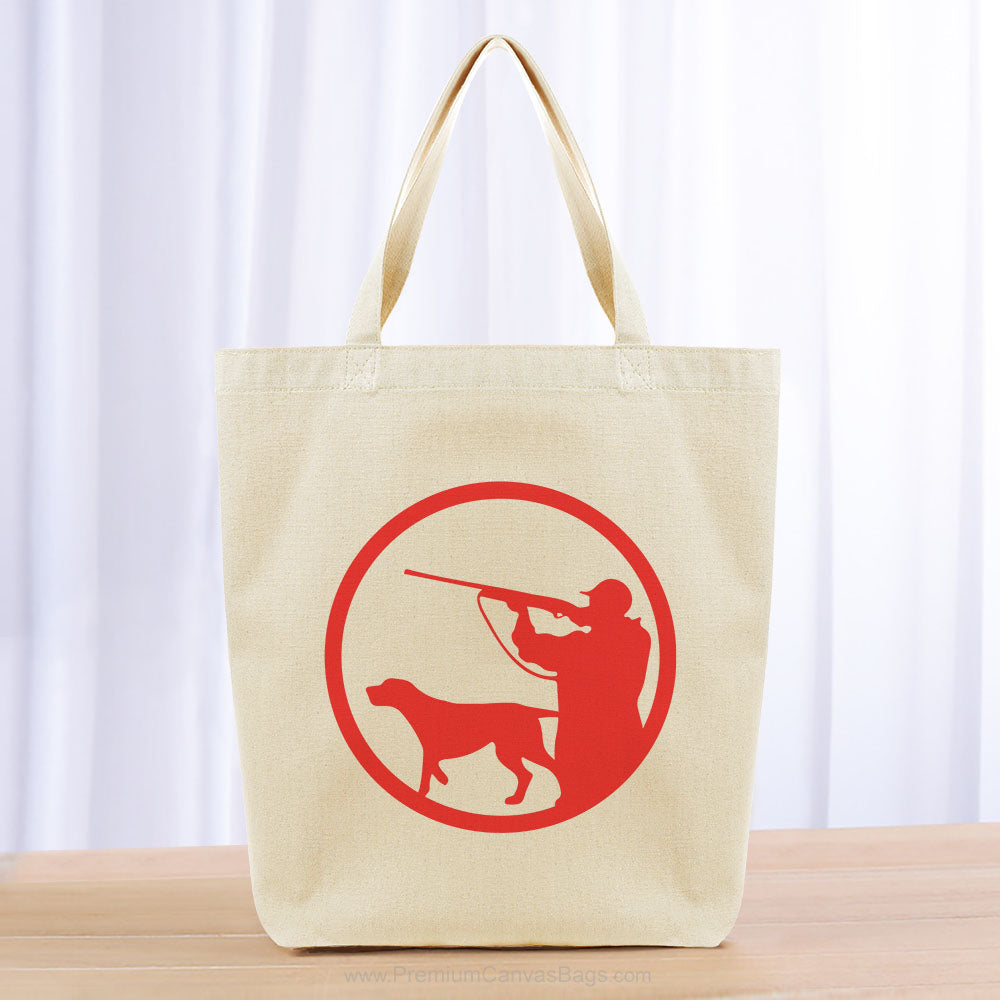 Hunting Tote Bag - red