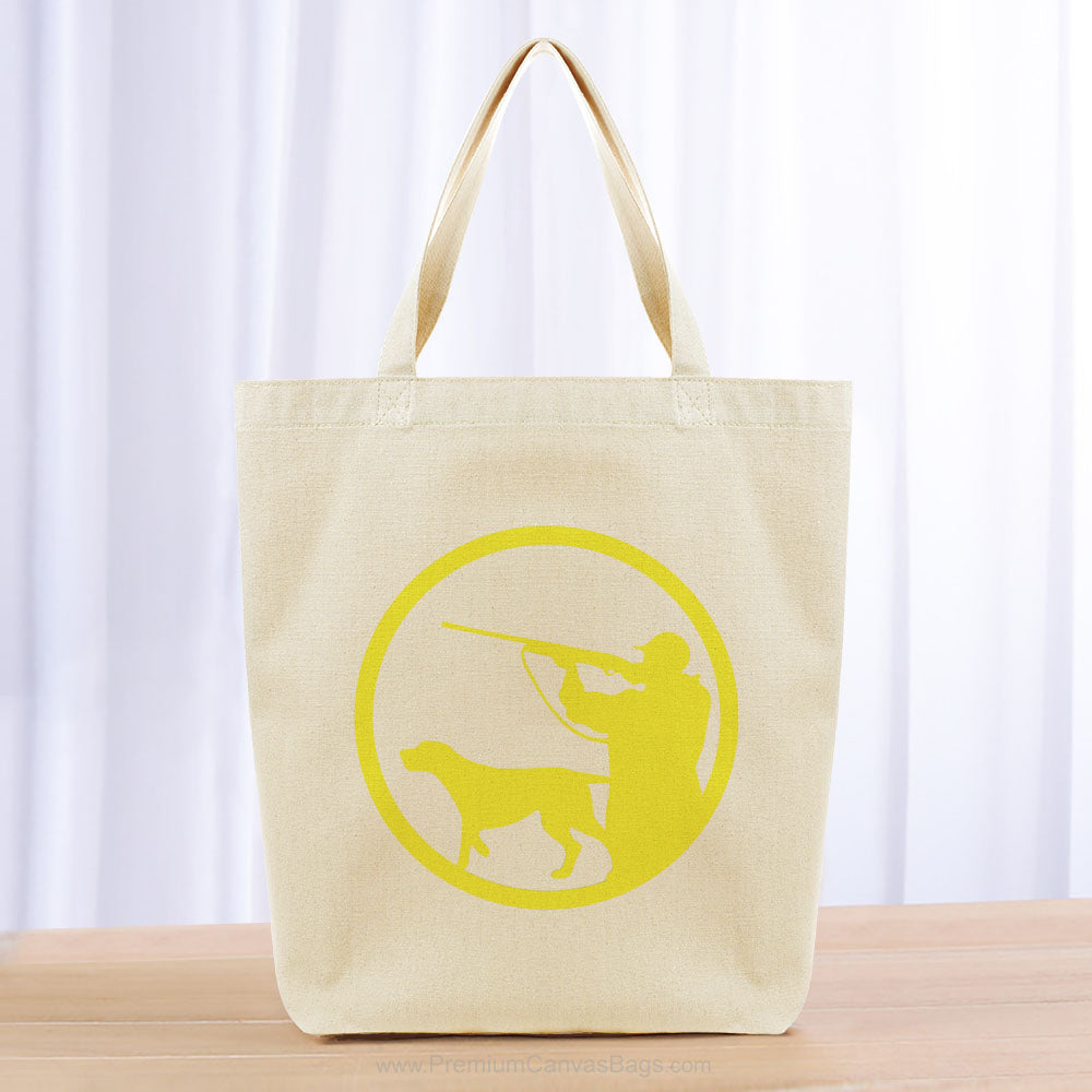 Hunting Tote Bag - yellow