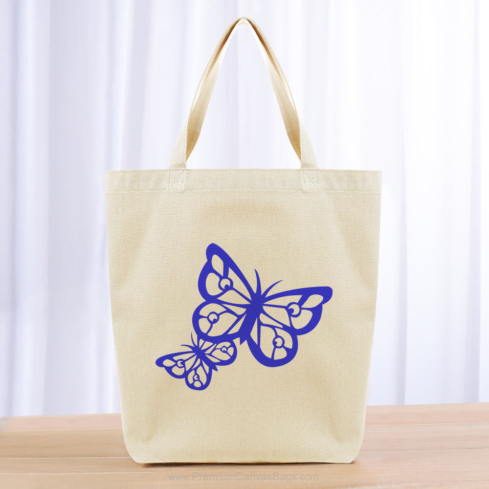 Kids Girl Tote Bag - blue