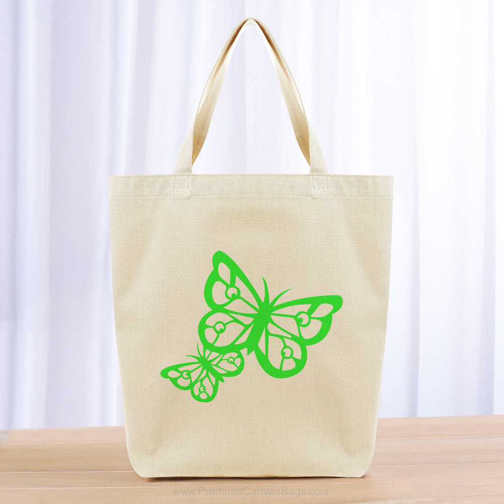 Kids Girl Tote Bag - green