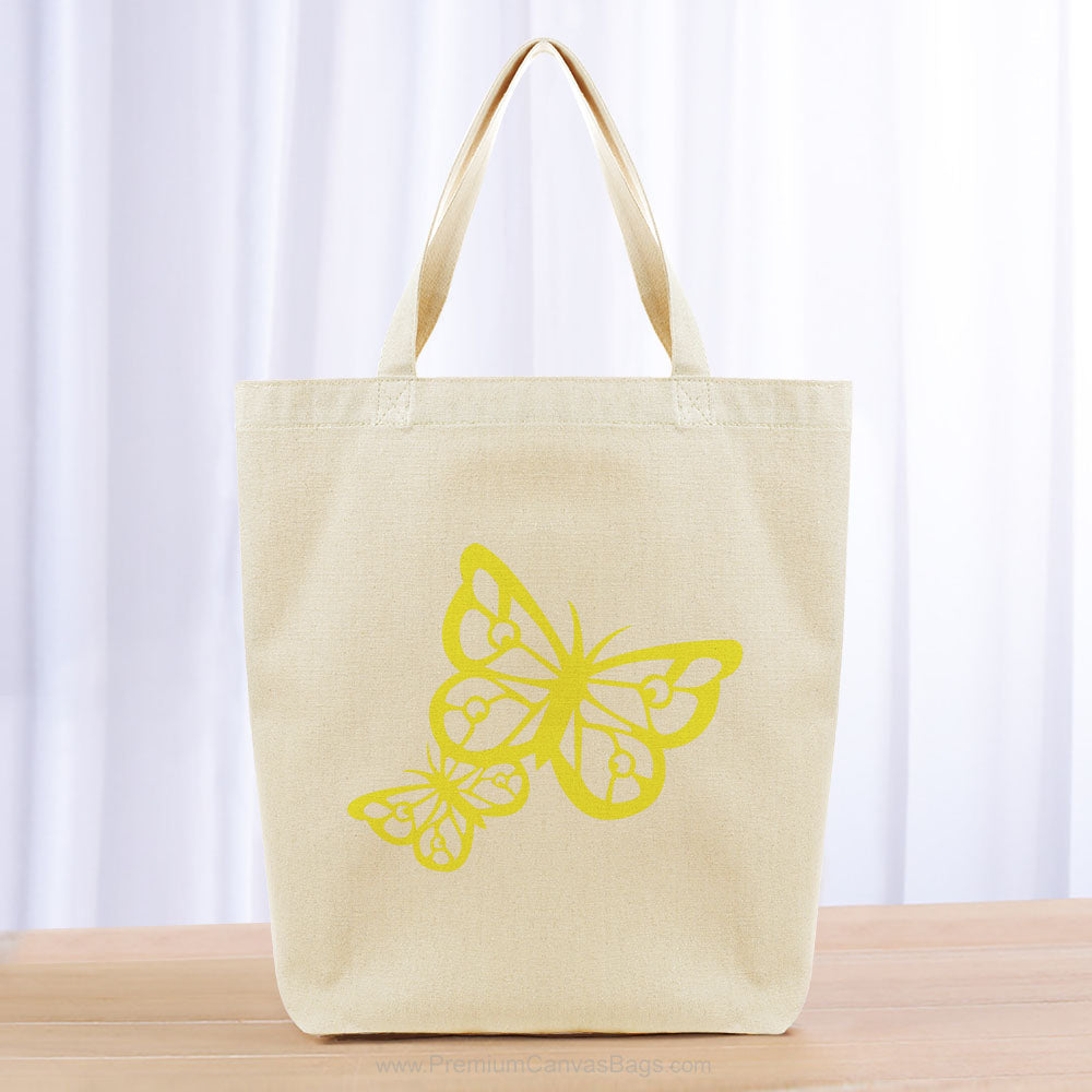 Kids Girl Tote Bag - yellow