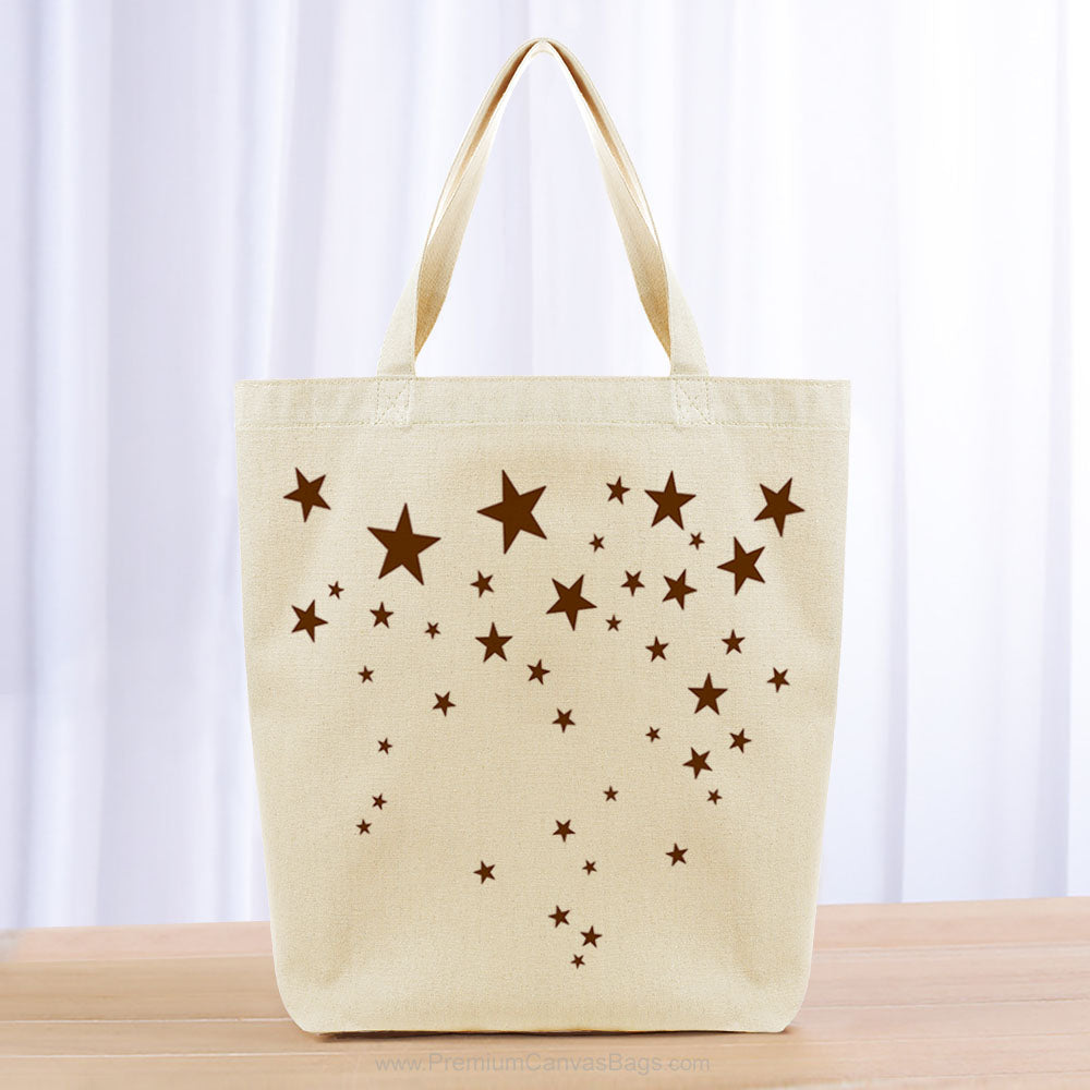 Kids Girl Tote Bag - brown