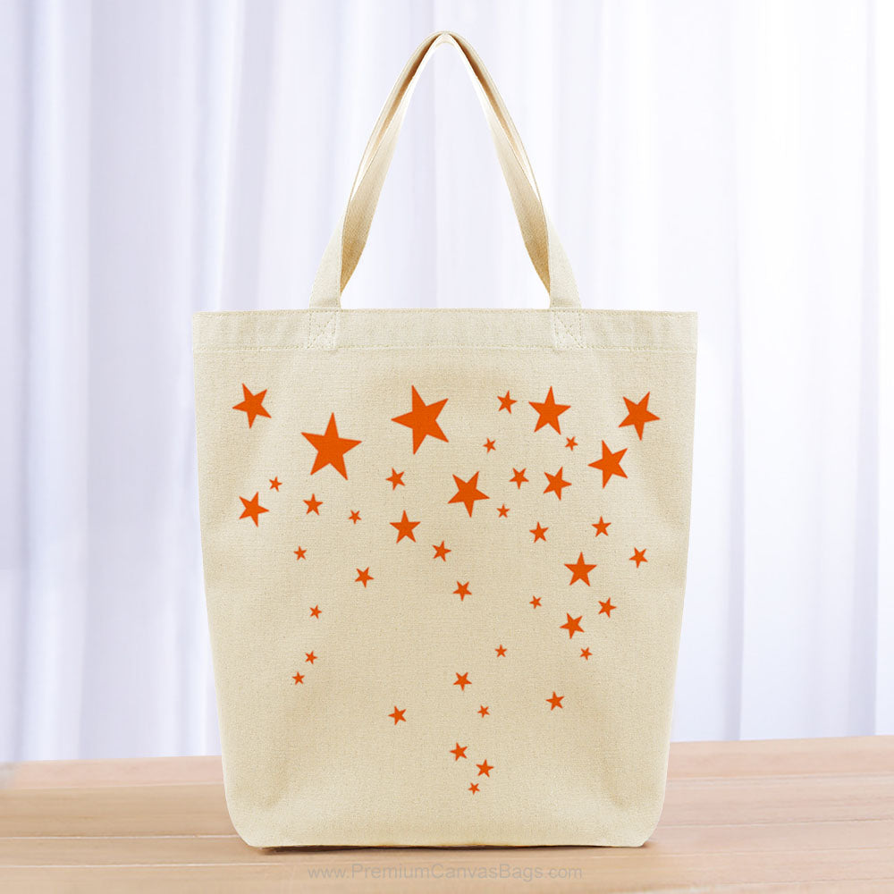 Kids Girl Tote Bag - orange