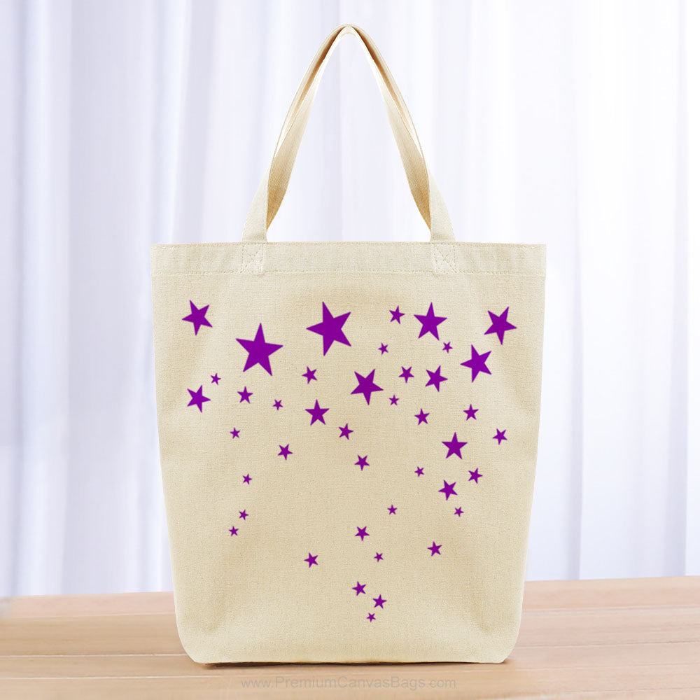 Kids Girl Tote Bag - purple